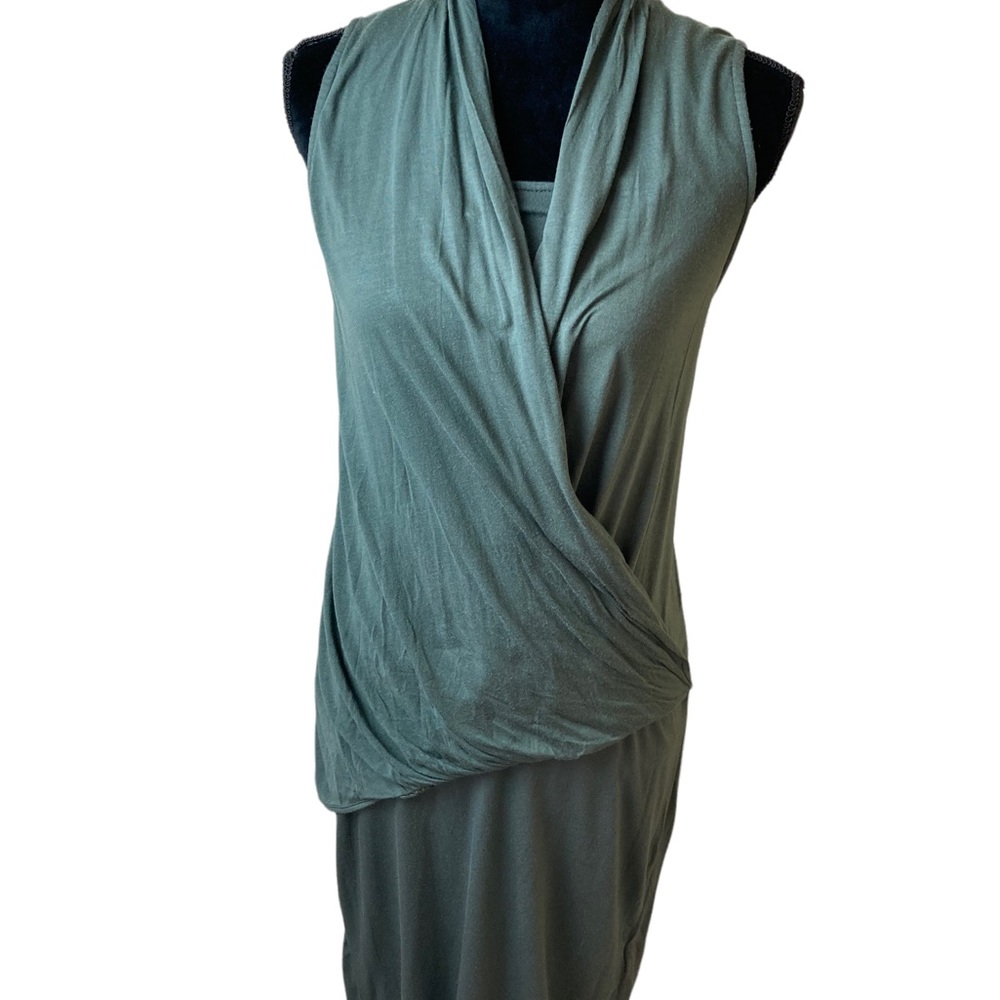 Athleta Green Knit Dress